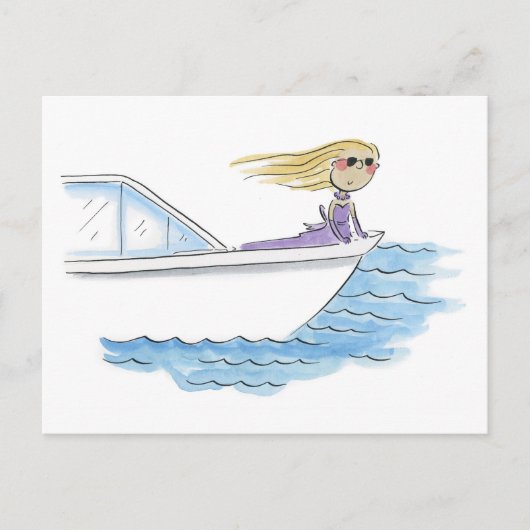 Kreuzfahrt Postkarte (Vorderseite)