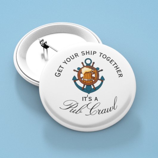 Kreuzfahrt Schiff Fun Pub Crawl Aktivität Button