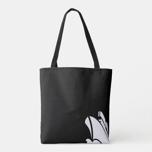 Kreuzfahrt-Schiff ganz vorbei - drucken Sie Tasche (Rückseite)