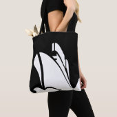 Kreuzfahrt-Schiff ganz vorbei - drucken Sie Tasche (Von Nahem)