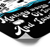 Kreuzfahrt Seite an Seite Paar Sommer  Poster (Ecke)