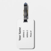 Kreuzfahrt-Signal-Flaggen-Gepäck-Umbau Gepäckanhänger (Rückseite vertikal)