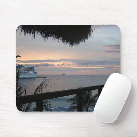 Kreuzfahrt-Sonnenuntergang Mousepad (Mit Mouse)