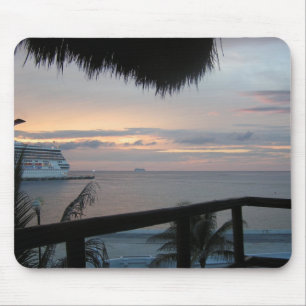 Kreuzfahrt-Sonnenuntergang Mousepad