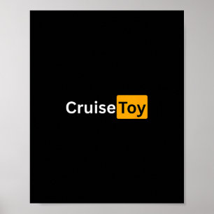 Kreuzfahrt Spielzeug - Y Cruising Abschiedsgeschen Poster