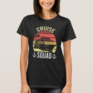 Kreuzfahrt Squad Familie Matching Kreuzfahrt Urlau T-Shirt
