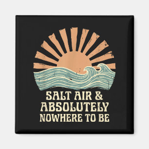 Kreuzfahrt Strand Wellen Design Magnet