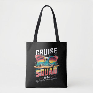 Kreuzfahrt-Team 2024 Sommerferien passende Familie Tasche