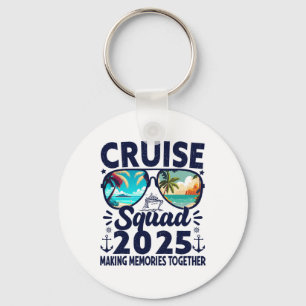 Kreuzfahrt-Team 2025 Sommerurlaubs-Reisegruppen-Ma Schlüsselanhänger