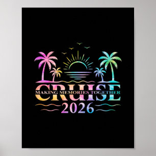 Kreuzfahrt-Team 2026 Gemeinsam Erinnerungen schaff Poster