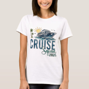 Kreuzfahrt-Team 2026-Shirt Urlaub Tee