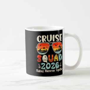 Kreuzfahrt-Team 2026 Sommerferien passende Familie Kaffeetasse
