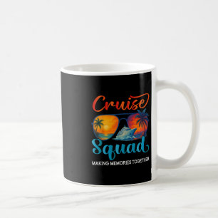 Kreuzfahrt-Truppe 2025 Freunde Familie Urlaub Pass Kaffeetasse