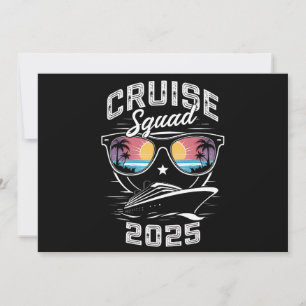 Kreuzfahrt-Truppe 2025 Sommerferien passende Famil Einladung