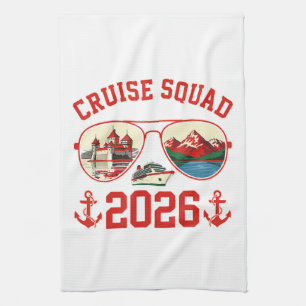 Kreuzfahrt-Truppe Schweiz Urlaubsreise 2026 Geschirrtuch