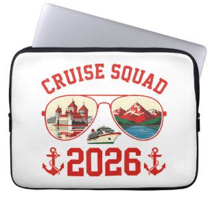 Kreuzfahrt-Truppe Schweiz Urlaubsreise 2026 Laptopschutzhülle