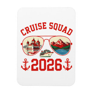 Kreuzfahrt-Truppe Schweiz Urlaubsreise 2026 Magnet