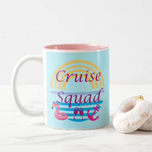 Kreuzfahrt-Truppe Zweifarbige Tasse