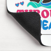 Kreuzfahrt über 10 Jahre Hochzeit Mousepad (Ecke)