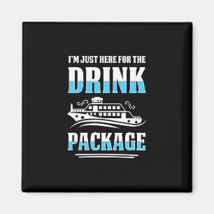 Kreuzfahrt-Urlaub Lustiges Trinken Schwanz-Party-S Magnet