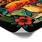 Kreuzfahrt-Urlaubs-Getränkepaket-Warnung Ich kauft Poster (Ecke)