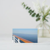 Kreuzfahrt-Visitenkarte Visitenkarte (Stehend Vorderseite)