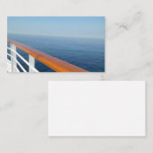 Kreuzfahrt-Visitenkarte Visitenkarte (Vorne/Hinten)