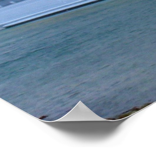 Kreuzfahrt West Sailing East Poster (Ecke)