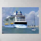 Kreuzfahrt West Sailing East Poster (Vorne)