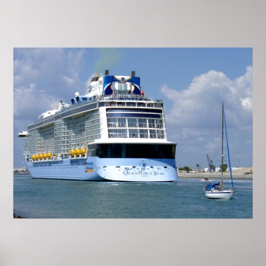 Kreuzfahrt West Sailing East Poster (Vorne)