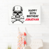 Kreuzfahrt wie ein langes Party wie eine Piratenkr Banner (Insitu)