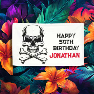 Kreuzfahrt wie ein langes Party wie eine Piratenkr Banner