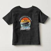 Kreuzfahrt zur Alaska Custom Family Matching Group Kleinkind T-shirt (Vorderseite)