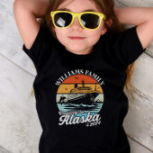 Kreuzfahrt zur Alaska Custom Family Matching Group Kleinkind T-shirt