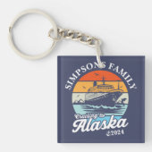 Kreuzfahrt zur Alaska Custom Family Matching Group Schlüsselanhänger (Vorderseite)