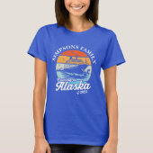 Kreuzfahrt zur Alaska Custom Family Matching Group T-Shirt (Vorderseite)