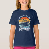 Kreuzfahrt zur Alaska Custom Family Matching Group T-Shirt (Vorderseite)