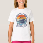Kreuzfahrt zur Alaska Custom Family Matching Group T-Shirt (Vorderseite)