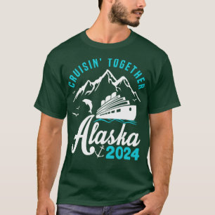 Kreuzfahrt zusammen alaska 2024 Urlaubsreise TShir T-Shirt