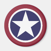 Kreuzfahrtbahn Stateroom Kabine Tür Marker Star Magnet (Vorne)