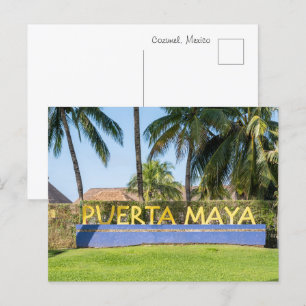 Kreuzfahrthafen Puerta Maya, Cozumel, Mexiko Postkarte