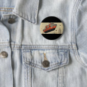 Kreuzfahrthubschrauber für Vintage Science Fiction Button (Beispiel)