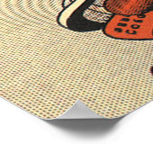 Kreuzfahrthubschrauber für Vintage Science Fiction Poster (Ecke)