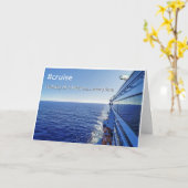 Kreuzfahrtkarte Karte (Gelbe Blume)