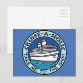 Kreuzfahrtkarte Postkarte (Vorne/Hinten)