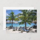 Kreuzfahrtkarte Postkarte (Vorne/Hinten)