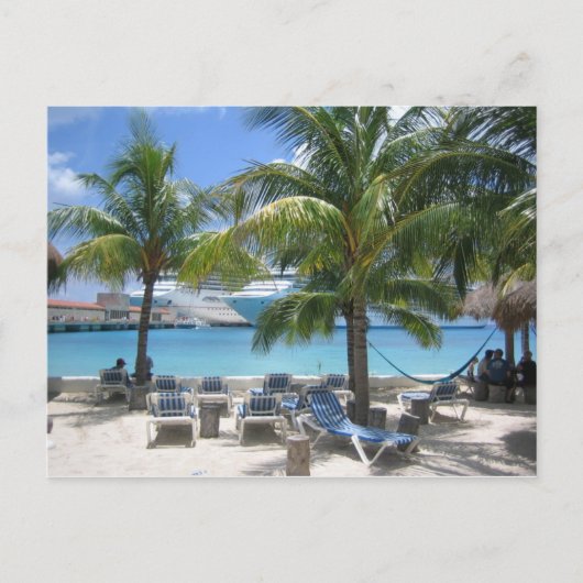 Kreuzfahrtkarte Postkarte (Vorderseite)