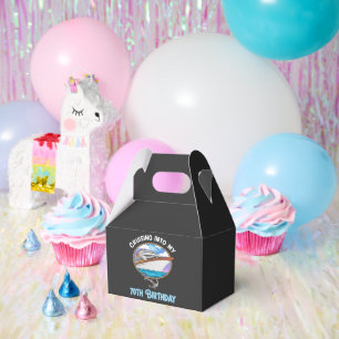 Kreuzfahrtliebhaber auf dem Weg zu meinem 70. Gebu Geschenkschachtel