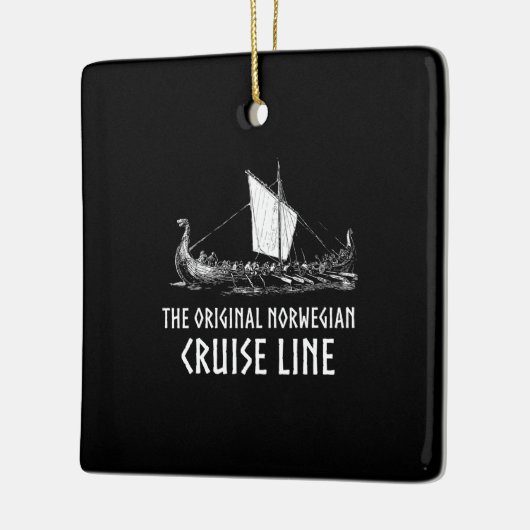 Kreuzfahrtlinie Odin und Valhalla Keramikornament (Links)