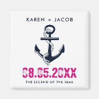 Kreuzfahrtmagnete für die Gastgeschenk Hochzeit vo